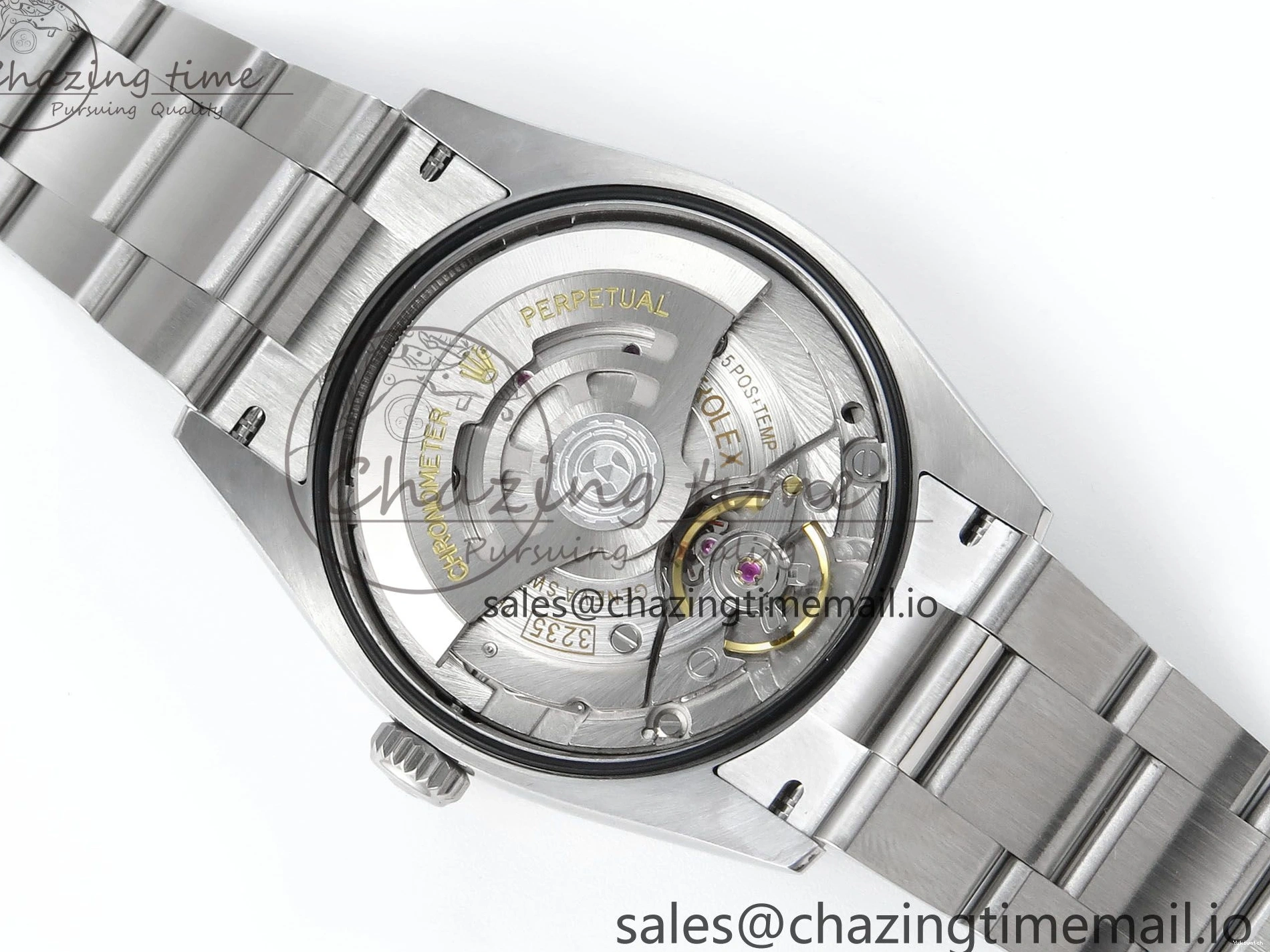 Dial EWEF DateJust 126234 A3235 Bracelet on Stick 36 Green Edition Oyster Best 0509